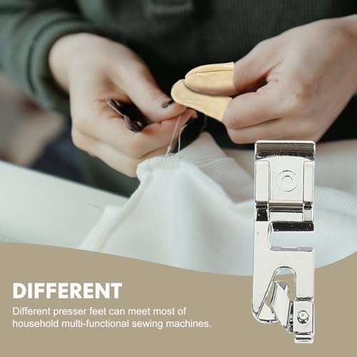 Set de 11 pies prensatelas metálicos para máquina de coser miniatura 5