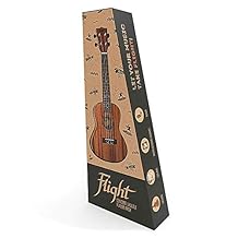 Flight, 4-String Sapele Concert Ukulele Pack NUC