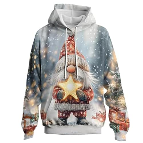 Sweat Homme à Col Rond et Style Manga Vintage