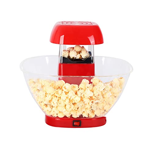 DUTUI Kreatives Geschenk Familie Popcornmaschine Mini Popcornmaschine Haushalt Popcornmaschine Partyfilm Lecker Und…