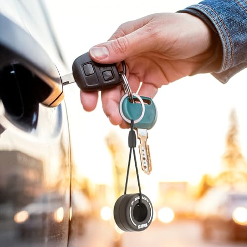 Image of 2Pcs F1 Keychain, Key chain for car, Durable F1 Keychain for Men, Unique F1 Car Key Chain Gifts for Racing Enthusiasts, Car Accessories for Daily Use (Black and White)
