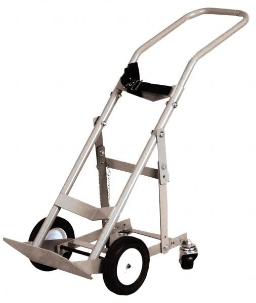 Carretilla Manual para Cilindro con Ruedas Semi-Neumáticas 8" miniatura 1