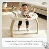 Tiny Love 4-in-1 Jump & Play Stationary Activity Center, Black and White #5