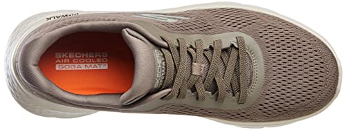 Skechers Skechers Men's Go Walk Flex - Remark Sneaker, Khaki, 9.5