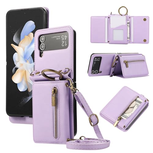 Coque Galaxy Z Flip 3 Asuwish violette protection intégrale antichoc