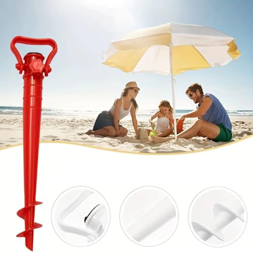 Âncora Universal Saca Areia Suporte Para Guarda Sol Base Fixada Furador Vara de Pesca Ombrelone Pisc