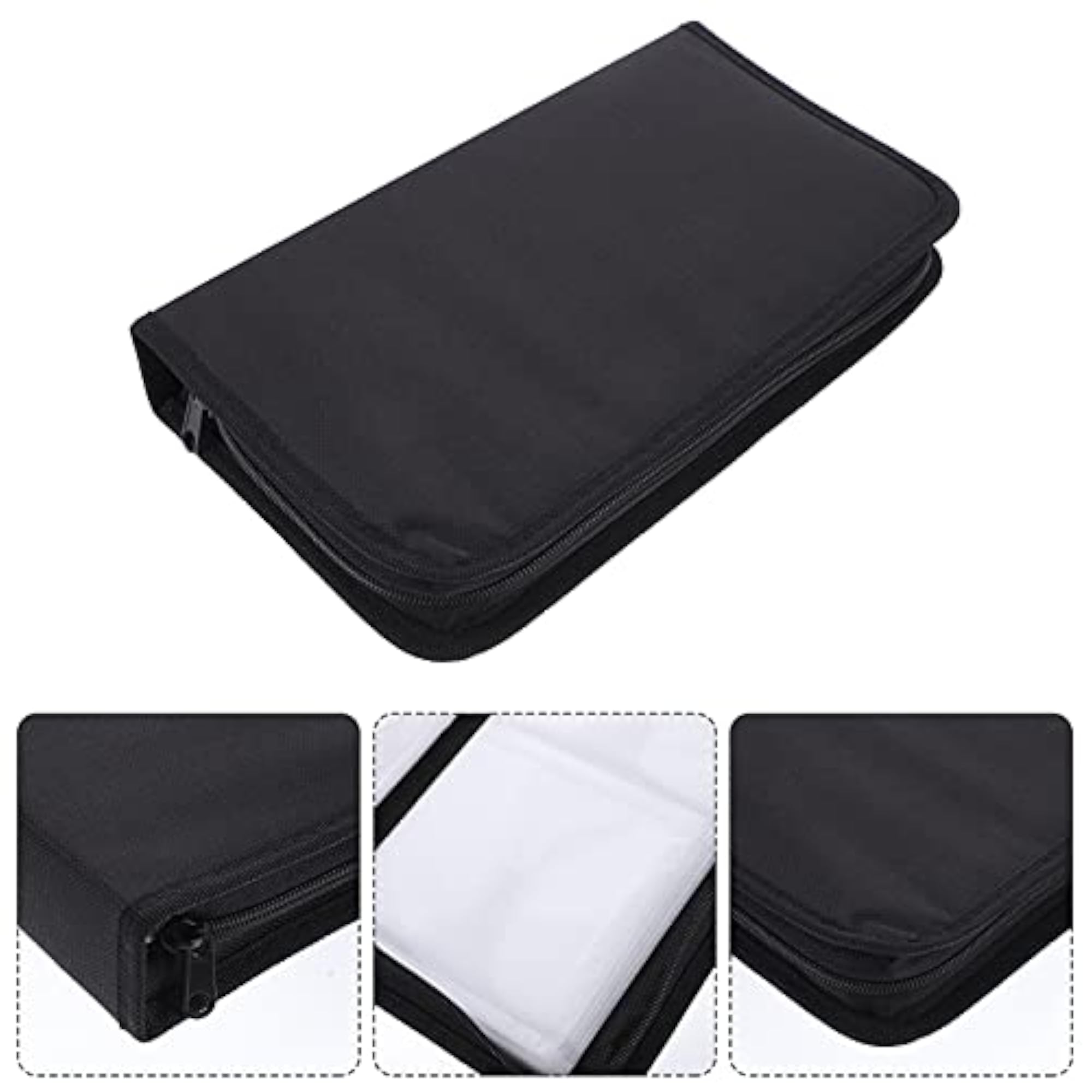 Oxford Cloth CD Storage Case for 80 CDs