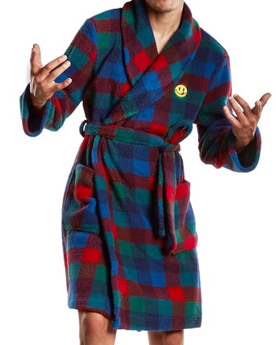 JOE BOXER Mens Robe - Sherpa Bathrobe for Men - Men's Robes4