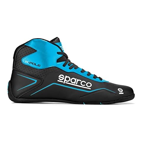 Sparco Kart Shoes K-Pole Size 44 Black/B Cover