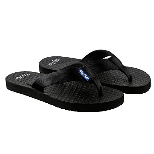 Sandália Fly Feet Feminina, Ortho Pauher, Preto, 37/38