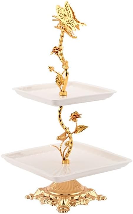 Ornament Dim Sum Dish Household Pallet Living Room Ironwork Fruit Plate