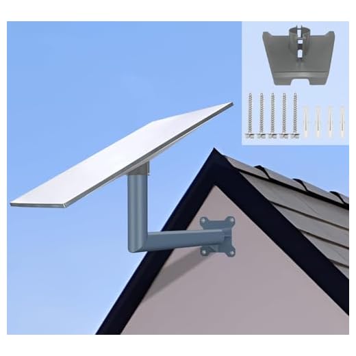 Adaptador de tubo de montagem na parede Starlink Gen 3, kit de montagem de adaptador de montagem em poste, compatível com prato padrão STARLINK, suporte V3, suporte de teto