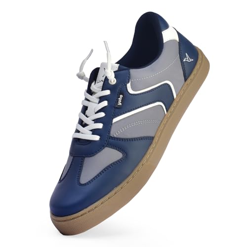 Image of YOHO Stride Men's Trendy Colour-Blocked Slip-On Sneakers (SoS)
