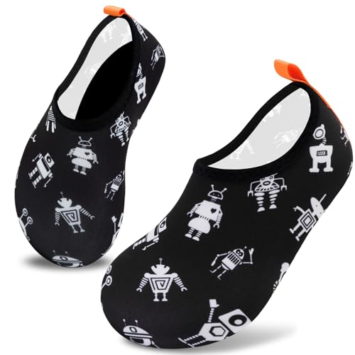 Image of VIFUUR Kids Water Shoes Girls Boys Quick Dry Aqua Socks for Beach Swim Outdoor Sports