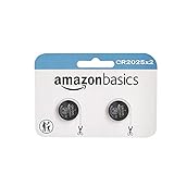 Amazon Basics 2 Pack CR2025 3 Volt Lithium Coin Cell Battery
