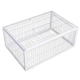 Piège à Pigeons, piège à Oiseaux avec entrées Sens Unique et Lucarne, Cage Pigeons en métal de 16 x 12 x 10 Pouces pour fermes, granges, Jardins, élevage de colombes