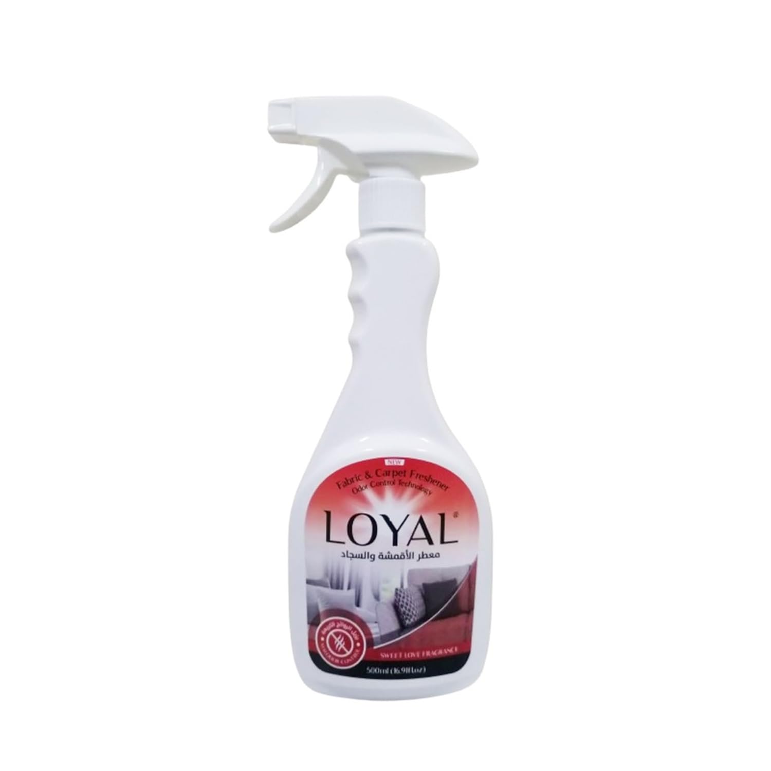 Loyal Green Emotion Fragrance Air Refresher For Fabric, Carpet, 500ml