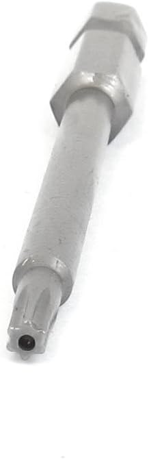 uxcell 1/4inch Hex Shank T10 Torx Security Screwdrivers Bits 75mm Length 10pcs