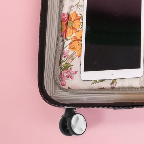 VALICLUD 1pair Swivel Luggage Wheel Replacement Small Wheels for Suitcase Repair Rotation Design Easy Installation for and Hard Case Luggage3