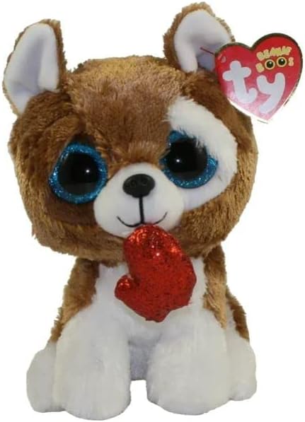 Ty Smootches Dog Reg 6" Stuffed Animal Plush