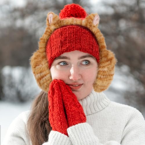 BESPORTBLE Plush Winter Ear Muffs for Cartoon Design Ear Warmers for Boys and Lightweight and Comfortable Ear Covers for Cold Weather Protection and Outdoor Activities4