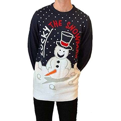 Threadbare Helsinki Multicoloured Xmas Jumper - Medium Cover