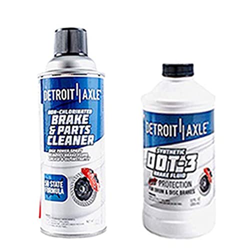 Image of Detroit Axle - Front Brake Pads for Mercedes-Benz E350 E500 E550 GL320 GL350 GL450 GL550 ML320 ML350 ML450 ML500 ML550 R320 R350 R500, G55 AMG, Ceramic Brake Pads w /Hardware Replacement