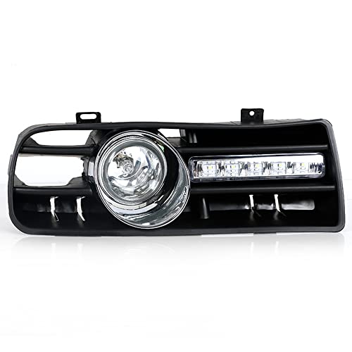 BATLAM 2 Peças De Farol Led Para Carro Luz De Circulação Diurna Luz De Nevoeiro Para VW Golf MK4 199