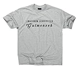 100 % coton. Styletex23 T-Shirt réversible Vert Gauche - Gris - X-Large