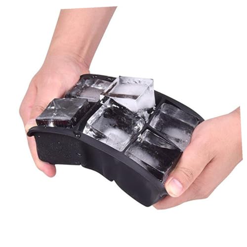 Molde para cubitos de hielo de silicona con tapa miniatura 7