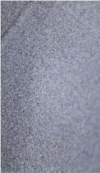 Bright Moons Men's Single Breasted Wool Blend Overcoat, Winter Long Trench Coat, Classic Notched Lapel Collar with Pockets - Image 4