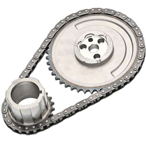LS Timing Chain Kit Fits Gen 3 LS1 LS6 LS2 LS3 L96 LM7 LR4 LQ4 LQ9-4.8L 5.3L 6.0L V8 Engines Compatible with Chevy GMC 1997-2007 Silverado Suburban Express Impala Envoy Savana Sierra Yukon models
