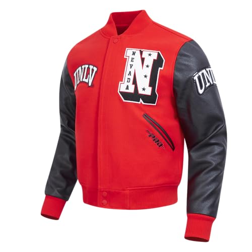 Image of Pro Standard Mens NHL Old English Varsity Jacket