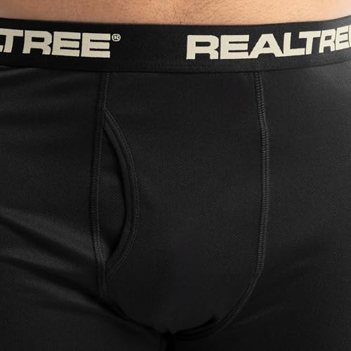 Realtree Men's Polyester Performance Baselayer Thermal Underwear Long Johns Bottom3
