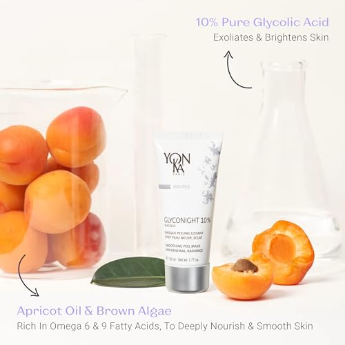 Yon-Ka Glyconight 10% Night Mask Peel 50ml, White, 50 ml (Pack of 1) - Image 4