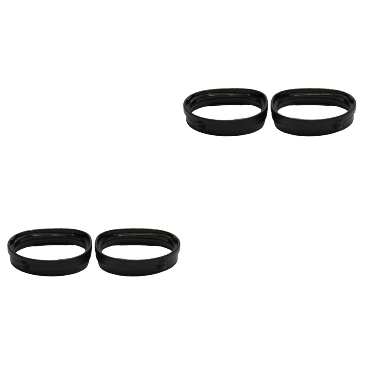 OSALADI 4 Pcs Vr Frame Accessories Vr Glasses Accessories Vr Eyeglass Frame Vr Lens Silicone Frame Vr Glasses Anti- Scratch Ring Vr Glasses Anti-Scratch Frame Vr Lens Rings