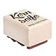 RAYHER 29068000 Stempel Kernseife War Gestern, 3x4cm, Holz, Natur, Rot, 4 x 3 x 2.5 cm