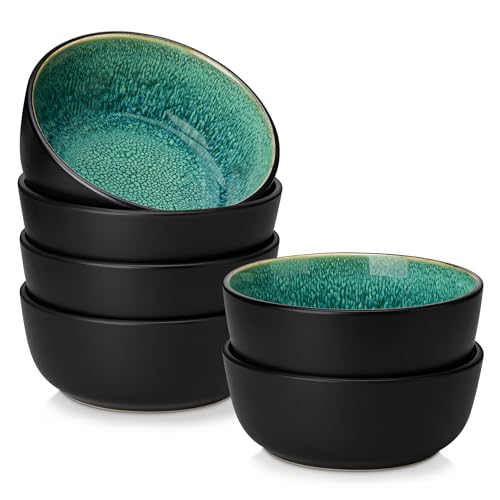 vancasso Müslischalen 6 Personen, Suppenschalen Steingut, PLAYA...