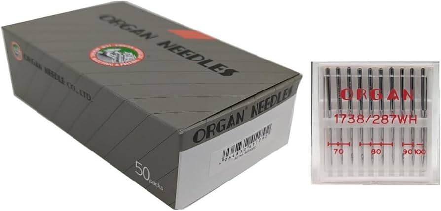 そ*め様 needles Organ Titanium Regular Point Industrial Machine Needles DBx1