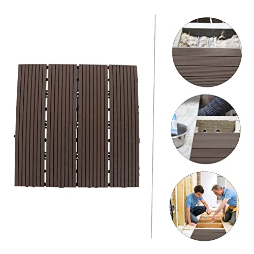 Parquet et plastique extérieur Operitacx pour un balcon élégant et fleuri