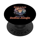 Photo Gallery born a leo queen of the zodiac jungle popsockets popgrip intercambiabile Photo Gallery born a leo queen of the zodiac jungle popsockets popgrip intercambiabile