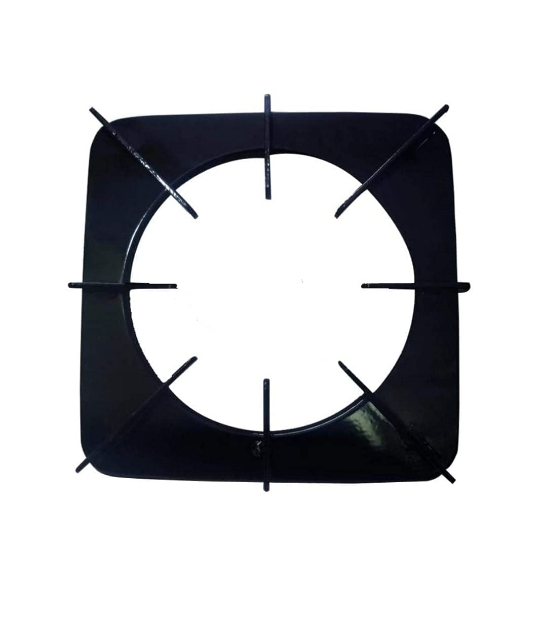 DELTA Gas Stove Parts | Gas Stove Parts | Gas Stove Black Powder Coated Pan Support | 2 Burner Steel Body Gas Stove Black Powder Coated Square Pan Support 19x19 CM Pack of 1 (B0BVJ5CT28) Amazon Price History, Amazon Price Tracker