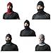 Warm Acrylic Fibre Skull Cap Neck Gaiter Set for Skiing Hiking Outdoor Activity Enthusiasts Men Winter Fashion Accessory Warm