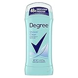 Degree Antiperspirant Deodorant 24 Hour Dry Protection Shower Clean Deodorant for Women 2.6 oz