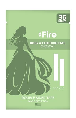 Fire Body & Clothing Tape-36 Count-Double Sided Tape-Lingerie and Fabric to Skin | Everyday2