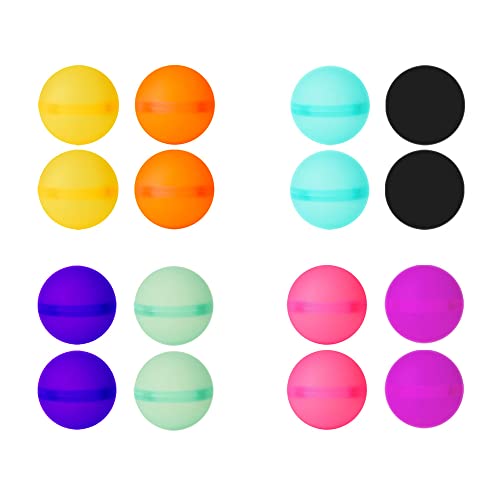 16 Pcs Refillable Water Balloons For Kid And Adult, Quick Fill Magnet Reusable Self Sealing Water Splash Bombs Balls, Reusable Fun Outdoor Toy For Water Fight Game, Swimming Pool, Summer Party #TOP3