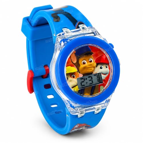Image of Zest 4 Toyz Digital Watch for Kids Watch for Boys with 6 Image Projector Cartoon Design Adjustable Strap Battery Included Fun Projector Watch Birthday Gift for Boys and Girls Age 3+ (Multicolor)