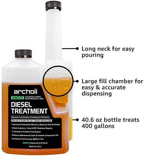 Archoil AR-FSK Diesel Fuel System Kit - Ar6500 Diesel Treatment (40.6 Oz) + Ar6400-D Diesel Fuel System Cleaner thumb #5