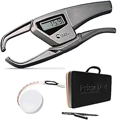 Adipômetro Digital Científico Smart + Trena + Lápis + Disco de IMC