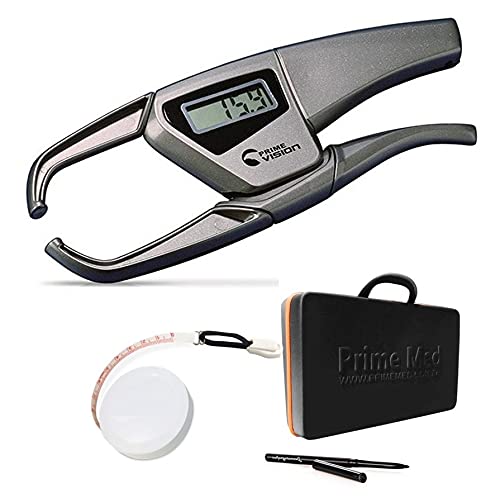 Adipômetro Digital Científico Smart + Trena + Lápis + Disco de IMC